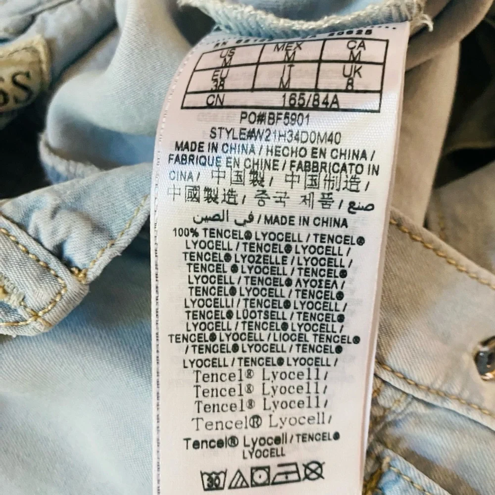 Guess Light Blue Denim dress - Picture 8 of 12